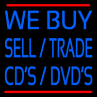 We Buy Sell Cds Dcds 2 Enseigne Néon