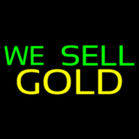 We Sell Gold Enseigne Néon