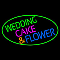 Wedding Cakes And Flowers Enseigne Néon