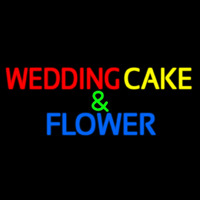 Wedding Cakes And Flowers Enseigne Néon