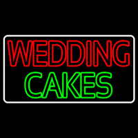 Wedding Cakes Double Stroke Enseigne Néon