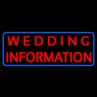 Wedding Information Enseigne Néon