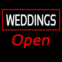 Weddings Open Enseigne Néon