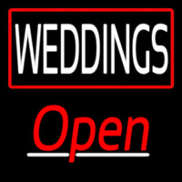 Weddings Script2 Open Enseigne Néon