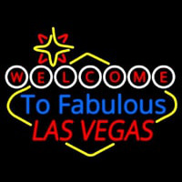 Welcome To Fabulous Las Vegas Enseigne Néon