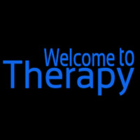 Welcome To Therapy Enseigne Néon