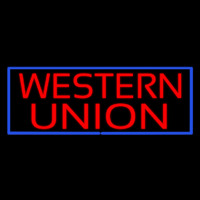 Western Union Enseigne Néon