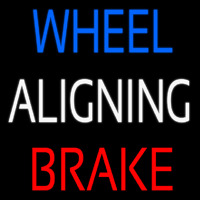 Wheel Aligning Brake 2 Enseigne Néon