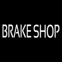 White Brake Shop Enseigne Néon