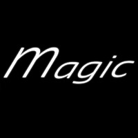 White Magic Enseigne Néon