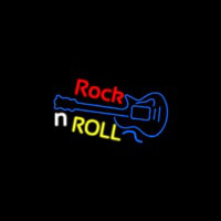 White Rock N Roll 2 Enseigne Néon