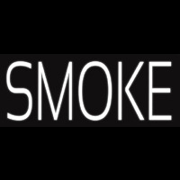 White Smoke Enseigne Néon