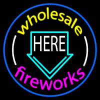 Wholesale Fireworks Here 2 Enseigne Néon