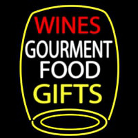 Wines Food Gifts Enseigne Néon