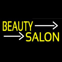 Yellow Beauty Salon Enseigne Néon