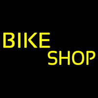 Yellow Bike Shop Enseigne Néon