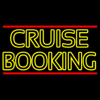 Yellow Cruise Booking Enseigne Néon