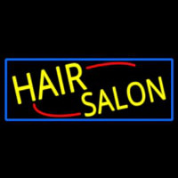 Yellow Hair Salon Enseigne Néon