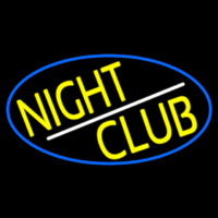 Yellow Night Club Enseigne Néon