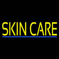 Yellow Skin Care Blue Line Enseigne Néon