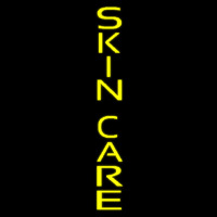 Yellow Vertical Skin Care Enseigne Néon