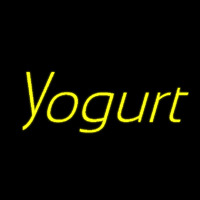 Yellow Yogurt Enseigne Néon