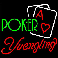 Yuengling Green Poker Beer Sign Enseigne Néon