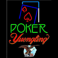Yuengling Green Poker Red Heart Beer Sign Enseigne Néon