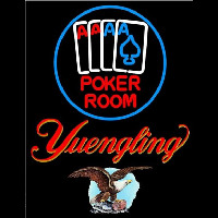 Yuengling Poker Room Beer Sign Enseigne Néon