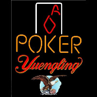 Yuengling Poker Squver Ace Beer Sign Enseigne Néon