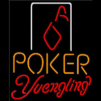 Yuengling Poker Squver Ace Beer Sign Enseigne Néon
