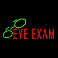 Red Eye E am Green Glass Enseigne Néon