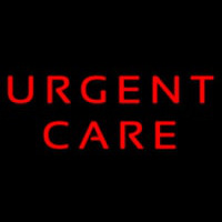 Red Urgent Care Enseigne Néon