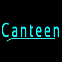 Cursive Canteen Enseigne Néon