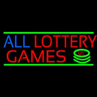 All Lottery Games Enseigne Néon