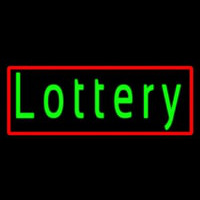 Green Lottery Enseigne Néon