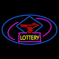 Lottery Logo Enseigne Néon