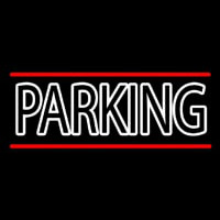 Double Stroke Parking Enseigne Néon