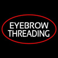 Eyebrow Threading Enseigne Néon