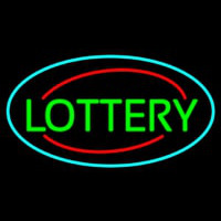 Green Lottery Enseigne Néon