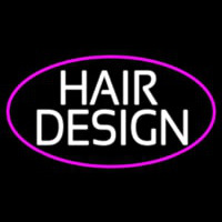 Hair Design Enseigne Néon
