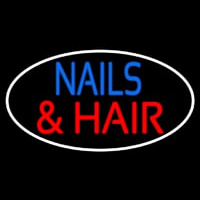 Nails And Hair Enseigne Néon