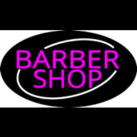 Pink Barber Shop Enseigne Néon