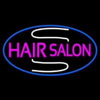 Pink Hair Salon Enseigne Néon