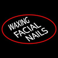 Wa ing Facial Nails Enseigne Néon