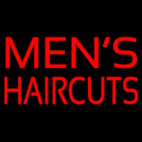 Mens Hair Cut Enseigne Néon