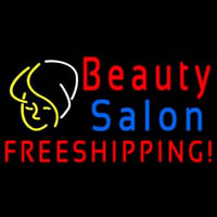 Beauty Salon Free Shipping Logo Enseigne Néon