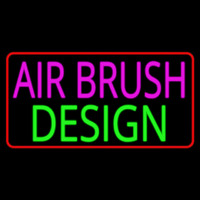 Pink Airbrush Design Enseigne Néon
