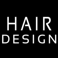 Hair Design Enseigne Néon