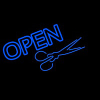 Scissor Open Enseigne Néon